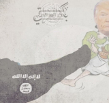 Posters of IS affiliated groups. Oct 2019